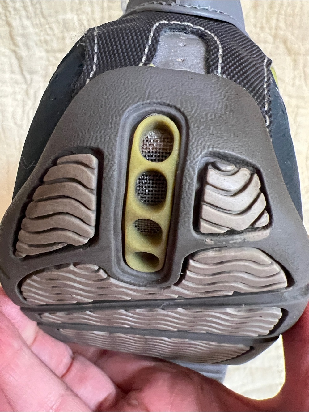 The North Face Men's Gray and Yellow Closed-Toe Hydrotrak Sandals - Picture 11 of 11